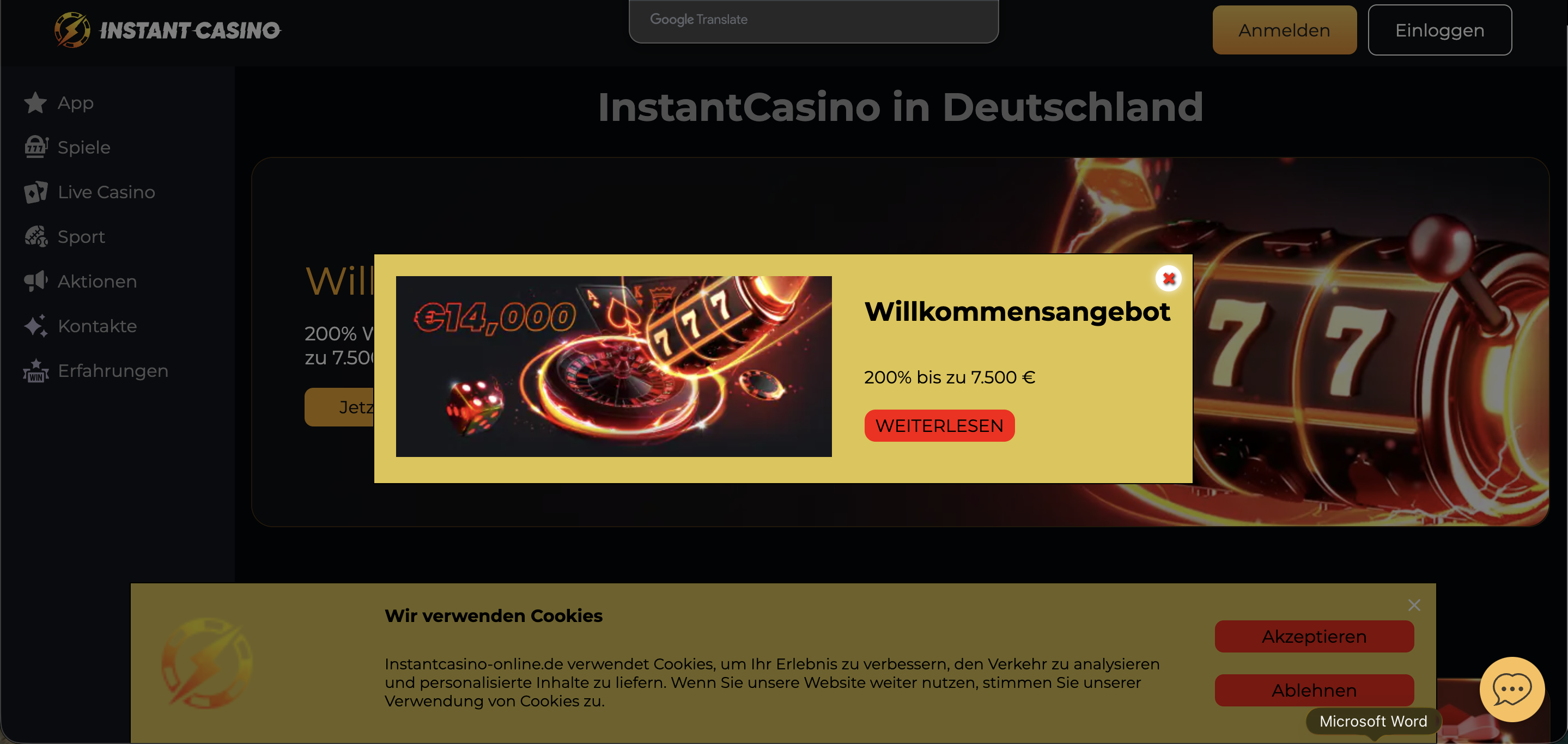 Instant Casino – Schnelle Krypto-Auszahlungen & 10% Cashback